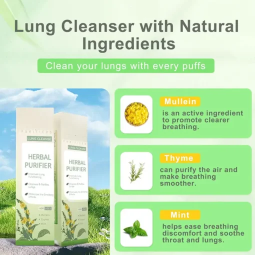 LOVILDS™ Mullein Relaxation Stick – Soothes Lungs, Detoxifies, Freshens Breath