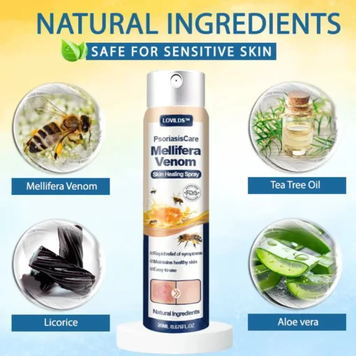 LOVILDS® Psoriasis Care Mellifera Venom Skin Healing Spray
