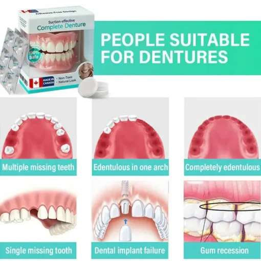 LOVILDS™ Suction-fit Complete Denture