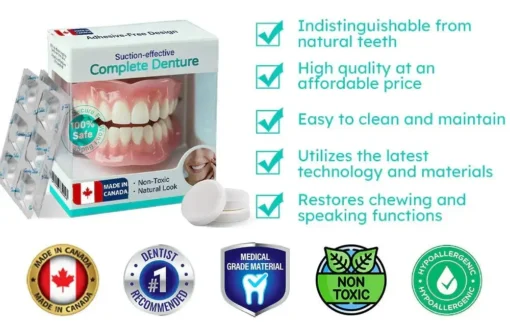 LOVILDS™ Suction-fit Complete Denture