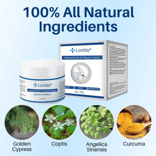 Lovilds® Hemorrhoid & Fissure Cream