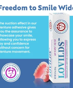 Lovilds™- Thermoplastic Denture Adhesive & Cushion