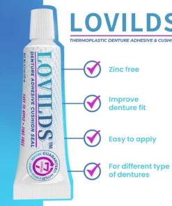Lovilds™- Thermoplastic Denture Adhesive & Cushion