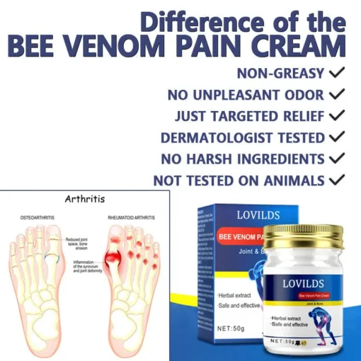 LOVILDS™ Bee Venom Joint and Bone Therapy Advanced Cream