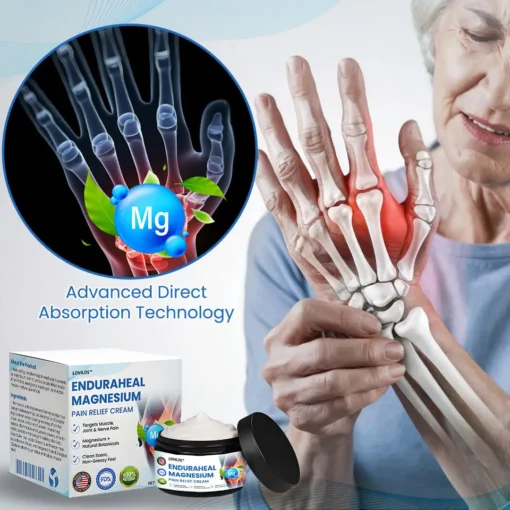 LOVILDS™ EnduraHeal Magnesium Pain Relief Cream