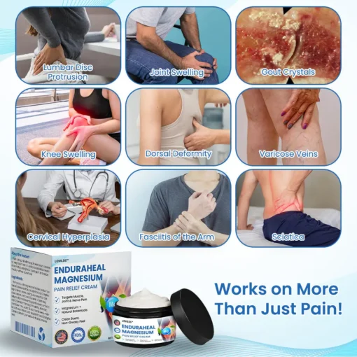 LOVILDS™ EnduraHeal Magnesium Pain Relief Cream