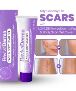 LOVILDS® RevivaDerma Face & Body Scar Gel