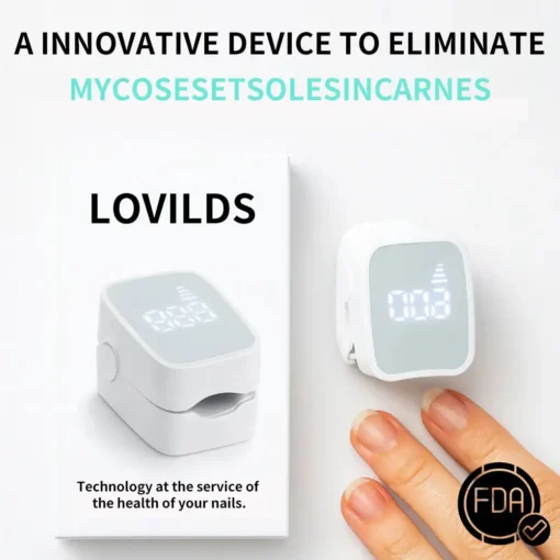 LOVILDS™Fast, Painless Nail Fungus Treatment with Blue Light Technology