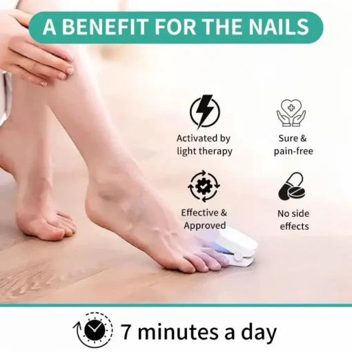 LOVILDS™Fast, Painless Nail Fungus Treatment with Blue Light Technology