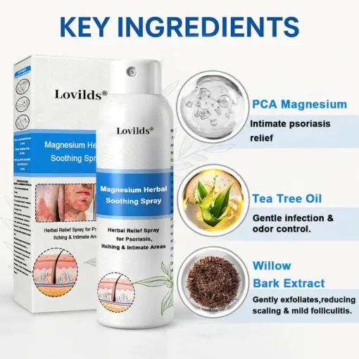 Lovilds® Magnesium Herbal Psoriasis Spray