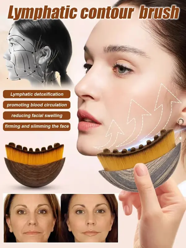 LOVILDS™ Lymphatic Contour Face Brush
