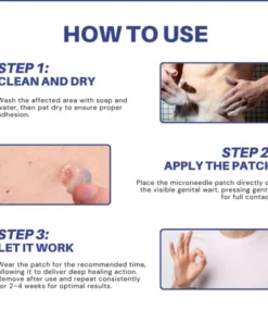 LOVILDS® Microneedle Patch — Effective for All Types of HPV Warts