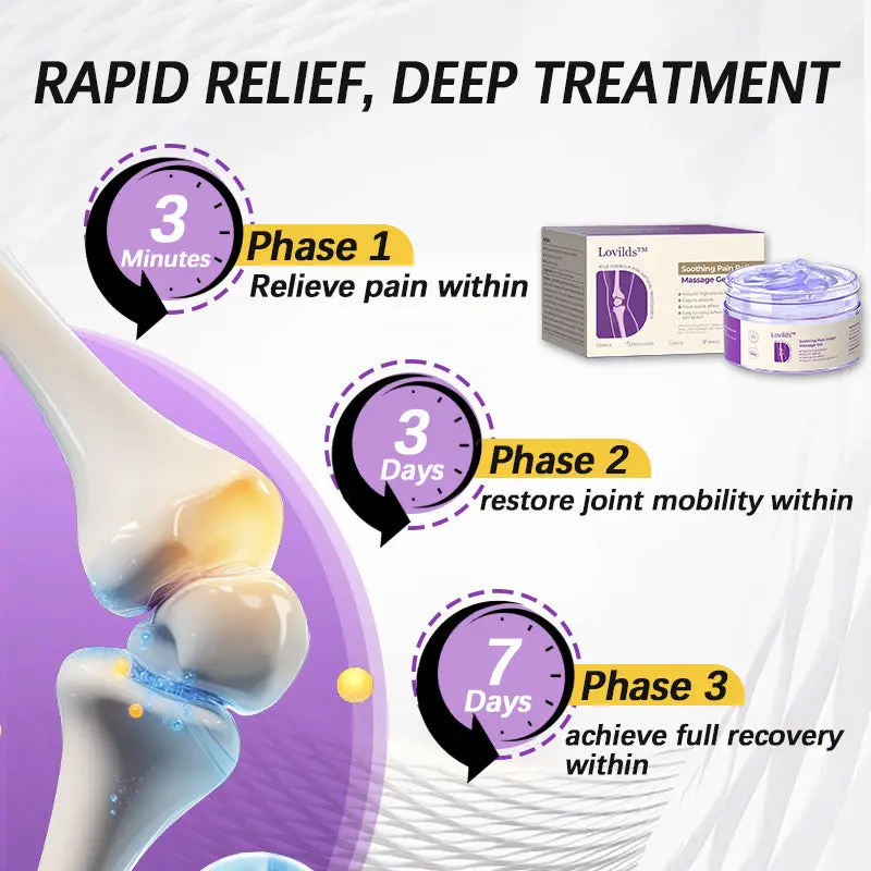 LOVILDS™ AOA-Approved Pain Relief Gel