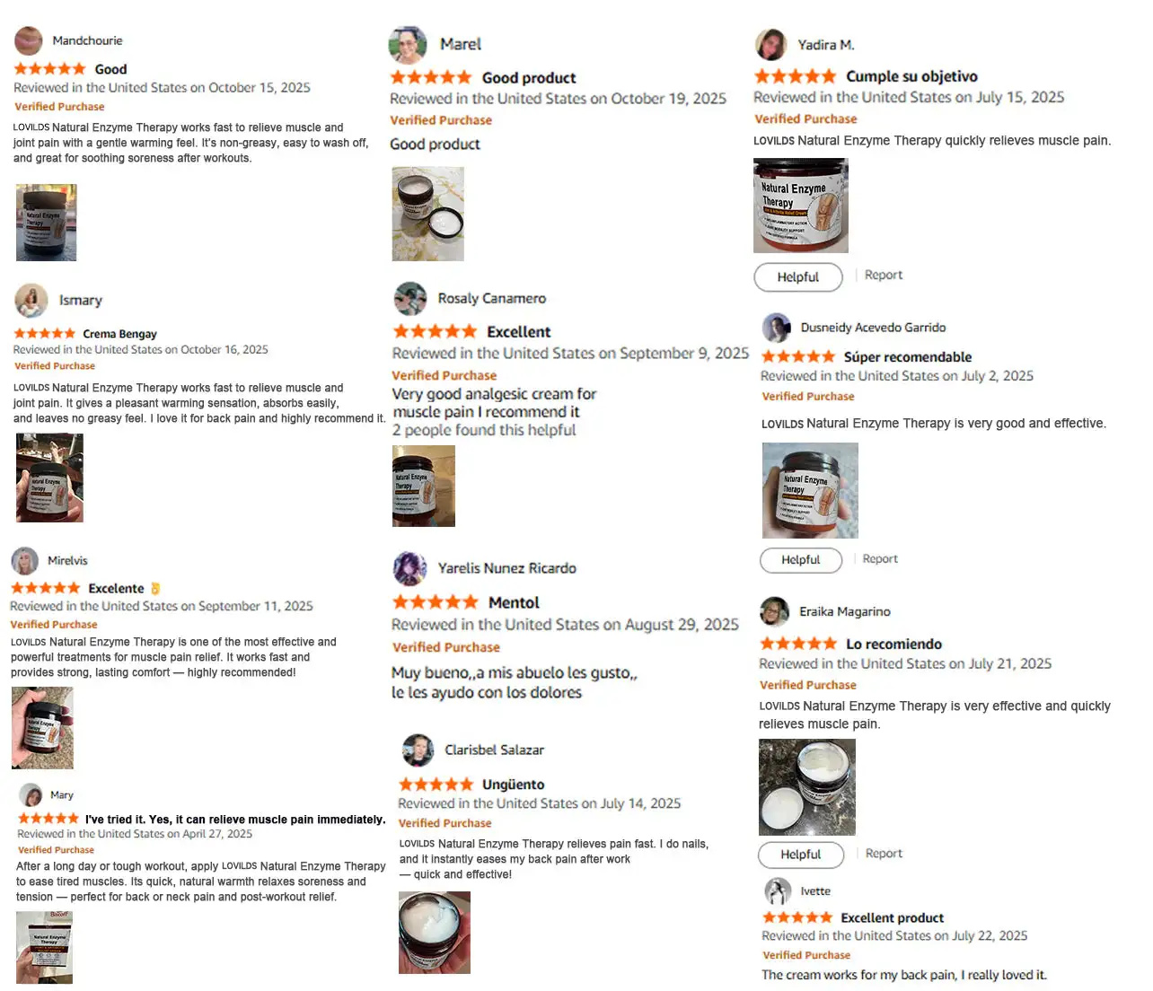 LOVILDS® Black Rice Pain Healing Bone Cream