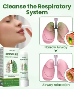 LOVILDS® LungPure Herbal Detox Inhaler
