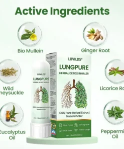 LOVILDS® LungPure Herbal Detox Inhaler