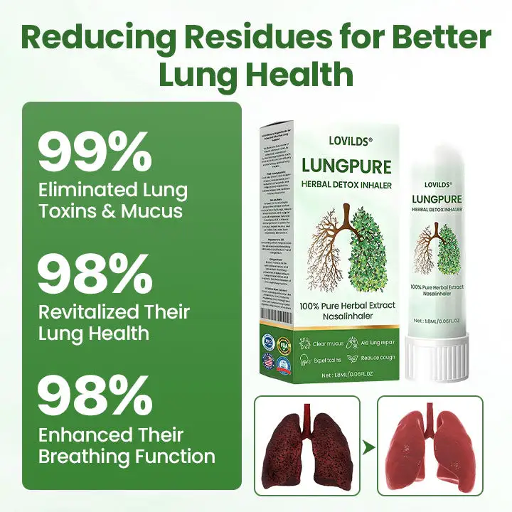 LOVILDS® LungPure Herbal Detox Inhaler