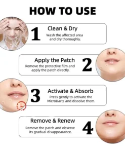 LOVILDS® Pro MicroDarts TAG'Gone Skin Tag Removal Patch