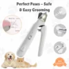 LOVILDS® 2 in 1 Precision LED Pet Nail Clipper