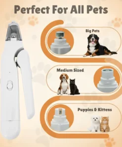 LOVILDS® 2 in 1 Precision LED Pet Nail Clipper