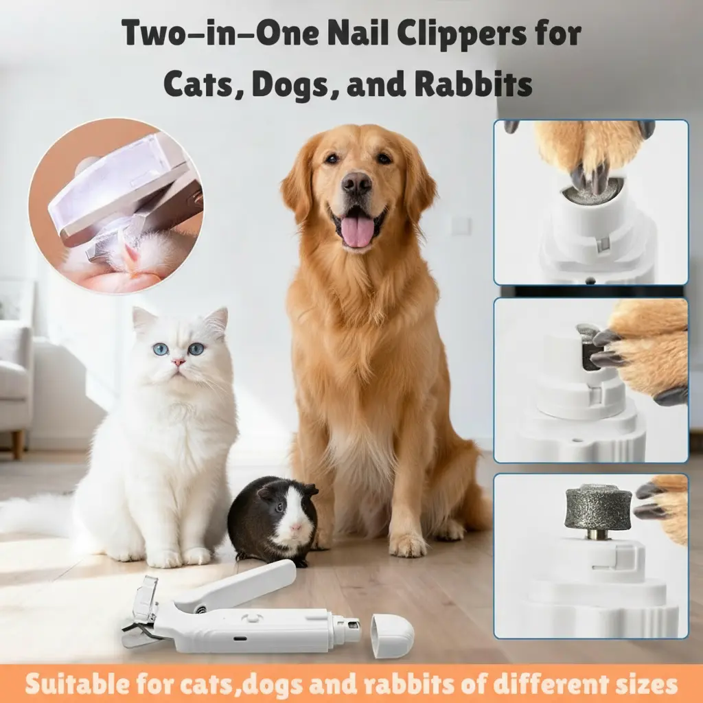 LOVILDS® 2 in 1 Precision LED Pet Nail Clipper