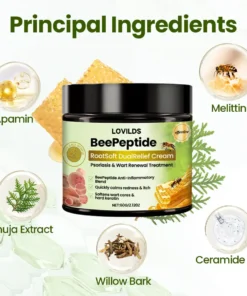 LOVILDS® BeePeptide RootSoft DualRelief Cream