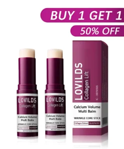 LOVILDS Collagen Lift Eye Balm Stick + Eye Patch Set