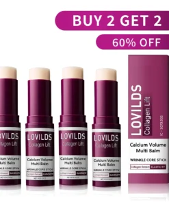 LOVILDS Collagen Lift Eye Balm Stick + Eye Patch Set
