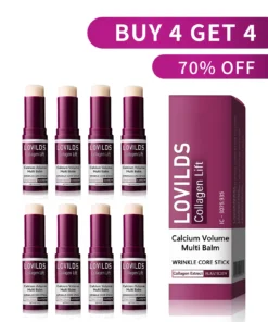 LOVILDS Collagen Lift Eye Balm Stick + Eye Patch Set