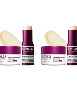 LOVILDS Collagen Lift Eye Balm Stick + Eye Patch Set
