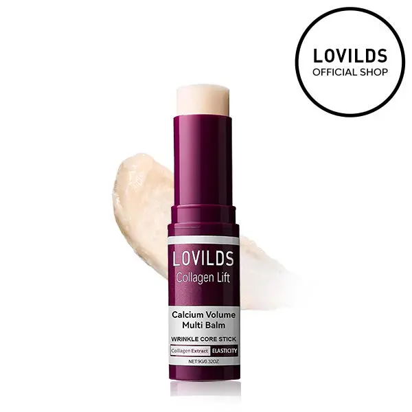 LOVILDS Collagen Lift Eye Balm Stick + Eye Patch Set