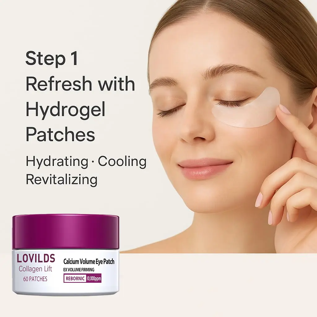 LOVILDS Collagen Lift Eye Balm Stick + Eye Patch Set