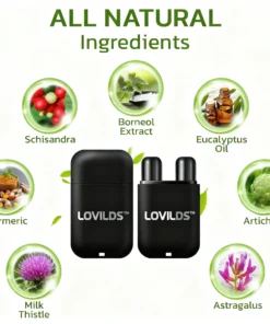 LOVILDS™ Vegan Liver Cleaning Nasal Herbal Box