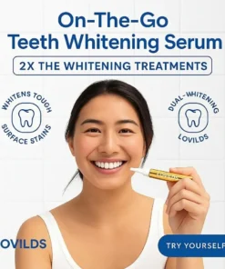 LOVILDS™Extra-Strength Teeth Whitening Serum Pen + Dual-Peroxide Formula & Xylitol