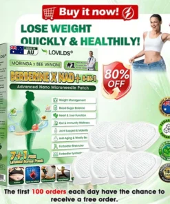 𝐋𝐎𝐕𝐈𝐋𝐃𝐒® 𝐌𝐨𝐫𝐢𝐧𝐠𝐚 · 𝐁𝐞𝐞 𝐯𝐞𝐧𝐨𝐦 · 𝐁𝐞𝐫𝐛𝐞𝐫𝐢𝐧𝐞 × 𝐍𝐀𝐃+ 𝟖-𝐢𝐧-𝟏 𝐀𝐝𝐯𝐚𝐧𝐜𝐞𝐝 𝐍𝐚𝐧𝐨 𝐌𝐢𝐜𝐫𝐨𝐧𝐞𝐞𝐝𝐥𝐞 𝐏𝐚𝐭𝐜𝐡