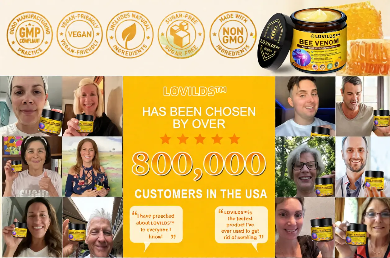 LOVILDS™ Bee Venom Pain-Relief Bone Healing Cream
