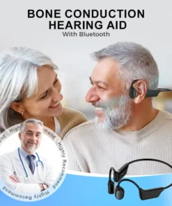 LOVILDS Bone Conduction Smart Hearing Aids Amplifier – Patented Transducer, Best Bone Conduction Aid