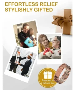 LOVILDS Copper Bracelet for Men Boost Circulation, Banish Fatigue