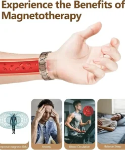 LOVILDS Copper Bracelet for Men Boost Circulation, Banish Fatigue