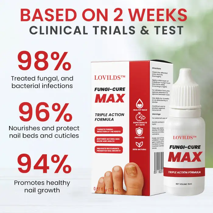 LOVILDS™ Fungi-Cure Max Fast-Acting Relief for Fungal Nail Infections