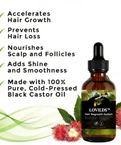 LOVILDS® Hair Regrowth System For Hair Growth & Eyebrow Nourishment