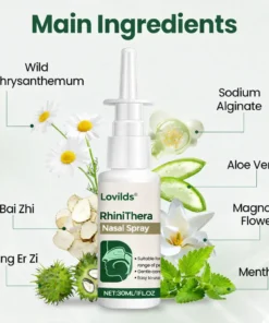 LOVILDS® Herbal Sinus Mist - Sinus & Hay Fever Relief Spray
