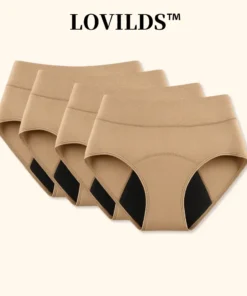 LOVILDS™ Leak-Proof Confidence Briefs – 4-Layer Absorbency for All-Day Dryness
