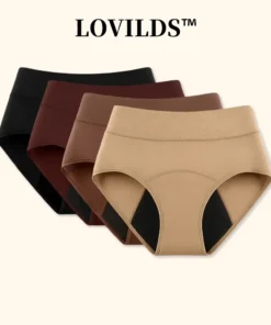 LOVILDS™ Leak-Proof Confidence Briefs – 4-Layer Absorbency for All-Day Dryness