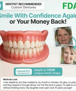 LOVILDS™ Medical Full Denture with Strong Suction