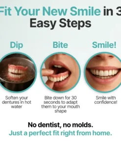 LOVILDS™ Medical Full Denture with Strong Suction