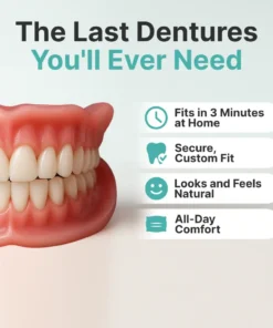 LOVILDS™ Medical Full Denture with Strong Suction
