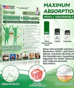 LOVILDSโข Moringa ยท Berberine ร NAD+ ๐๐-๐ข๐ง-๐ ๐๐๐ฏ๐๐ง๐๐๐ ๐๐๐ง๐จ ๐๐ข๐๐ซ๐จ๐ง๐๐๐๐ฅ๐ ๐๐๐ญ๐๐ก
