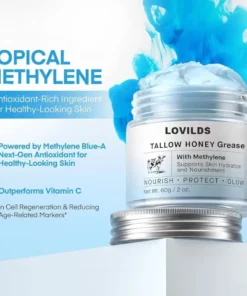 LOVILDS™ Tallow Honey Grease with Methylene - Naturally Hydrates to Restore Balance and Prevent Aging