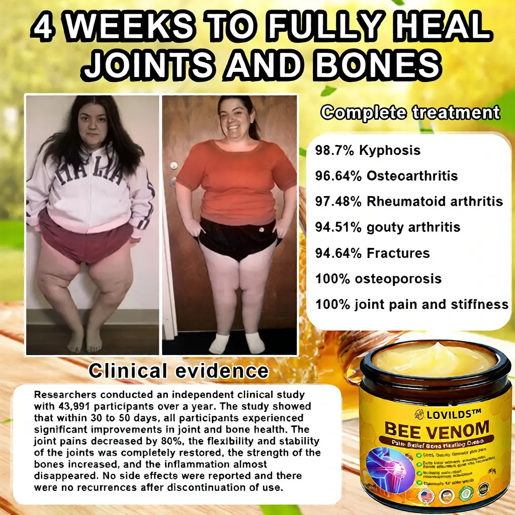 LOVILDS™ Bee Venom Pain-Relief Bone Healing Cream (Specially for older adults)